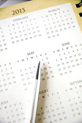 Fototapeta premium worker day on calendar