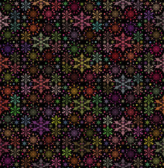 Snowflake Abstract Background