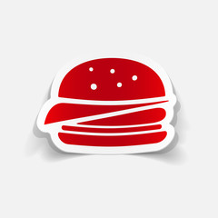 realistic design element: sandwich