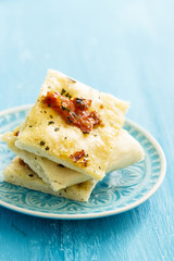 Italian bread with sun dried tomatoes