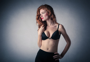 Naklejka premium Lingerie