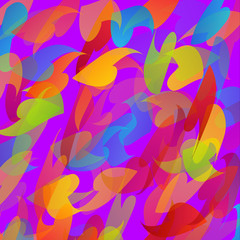 Fototapeta na wymiar Colorful fractal background