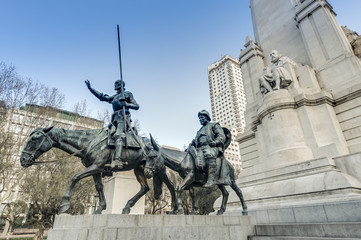Spain Square in the spanish capital.