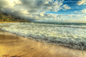 hdr beach