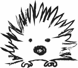 doodle hedgehog © dule964