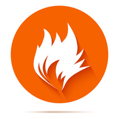 Fire flat icon