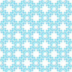 Blue lace pattern
