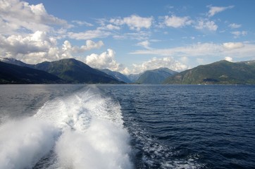balade sur le Osterfjord