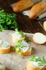 cooking with cheese canapes