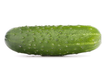 Cucumber vegetable  isolated on white background cutout