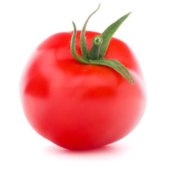 Tomato vegetable isolated on white background cutout