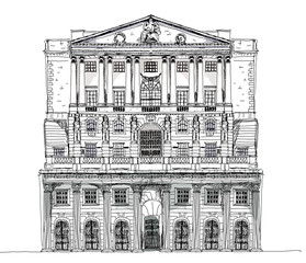 Bank of England, London. Sketch collection