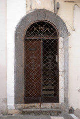 Fototapeta na wymiar Italian iron gate