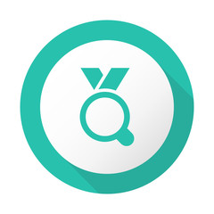 Flat Long Shadow Icon - Vector