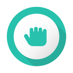  Flat Long Shadow Icon - Vector