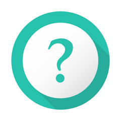 Flat Long Shadow Icon - Vector