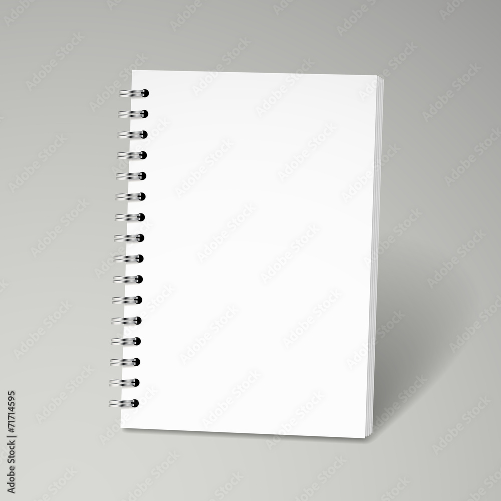 Sticker blank note book