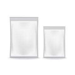 blank foil food package