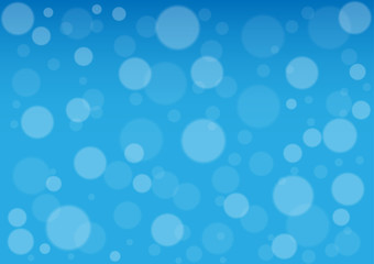 Abstract circle on blue color background