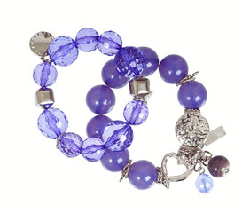 fashion bracelet isolated on white