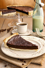 Chocolate tart