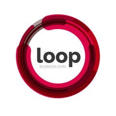 Loop, infinity business icon