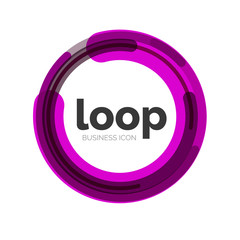 Loop, infinity business icon