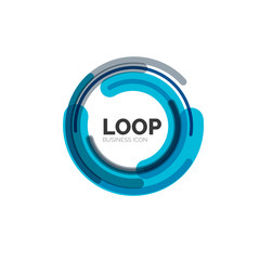 Loop, infinity business icon