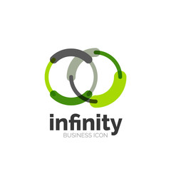 Loop, infinity business icon