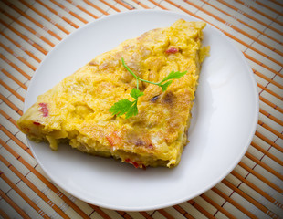 tasty spanish omelette
