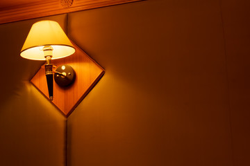 Lamps in the bedroom