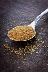 Brown sugar closeup