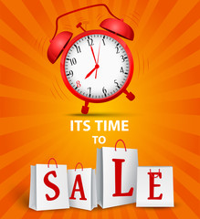 Sale time concept