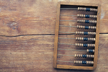 vintage abacus - obrazy, fototapety, plakaty