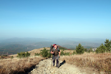 Obraz premium Autmn hike.