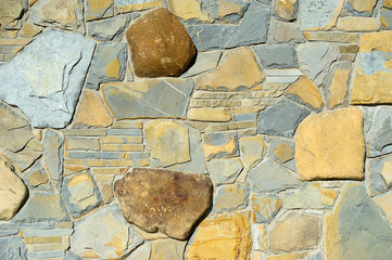 Background of stone wall texture