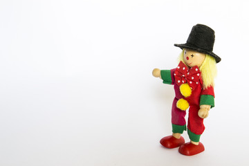 Pagliaccio presentatore