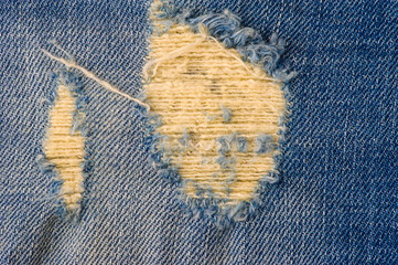 Background of jeans texture