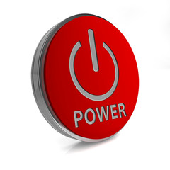 power circular icon on white background