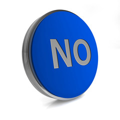 no circular icon on white background