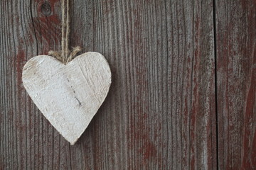 Heart on Wood