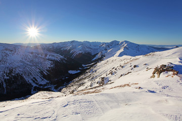 Fototapeta na wymiar Tatras Winter in Poland