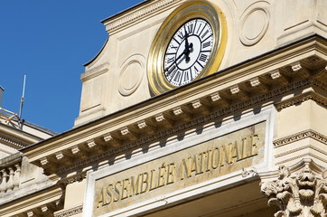 Assemblée nationale extérieur - Paris