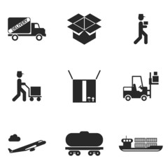 Delivery Icons set
