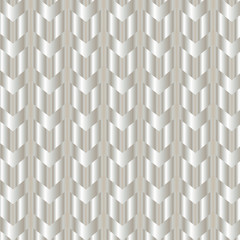 White chevron pattern