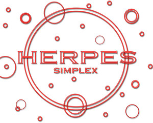 Fototapeta premium Herpes Simplex