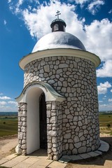 Fototapeta premium Chapel on a hill