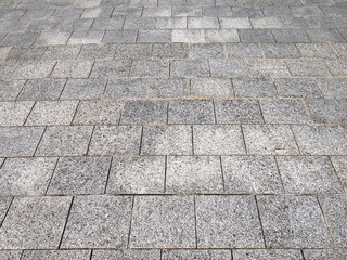 グレーの石畳