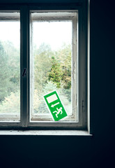 Obraz premium emergency exit