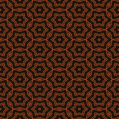 Abstract tileable regular ornamental mosaic